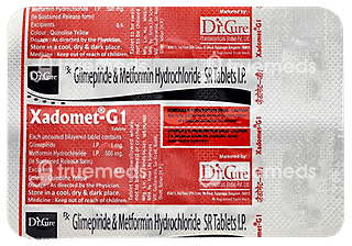 Xadomet G 1/500 MG Tablet 10