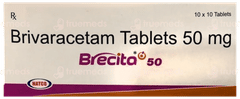 Brecita 50 Mg Tablet 10
