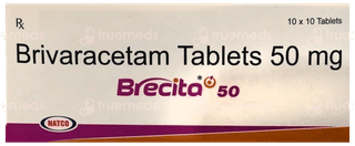Brecita 50 Mg Tablet 10