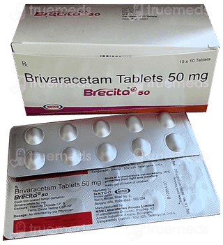 Brecita 50 Mg Tablet 10