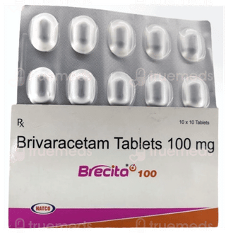 Brecita 50 Mg Tablet 10