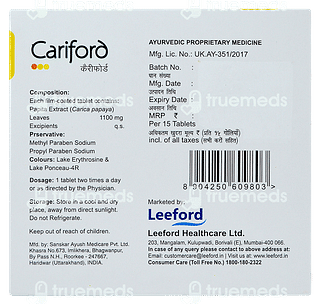 Cariford Tablet 15