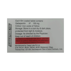 Gabastone 100 Tablet 10 Gabastone 100 Tablet 10