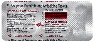 Besoloc Am 5/2.5 MG Tablet 10
