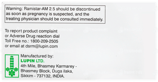 Ramistar Am 2.5 Tablet 15