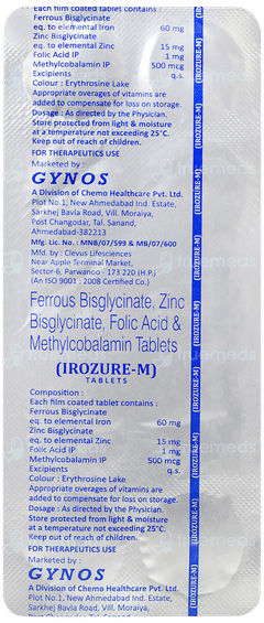Irozure M Tablet 10