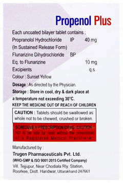 Propenol Plus Tablet 20