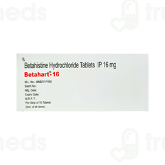 Betahart 16 MG Tablet 10 Betahart 16 MG Tablet 10