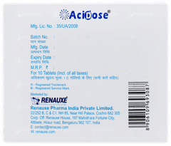 Acidose Tablet 10