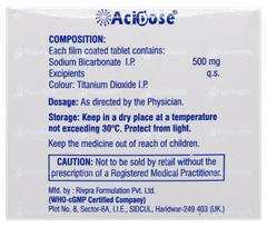 Acidose Tablet 10