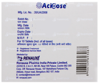 Acidose Tablet 10