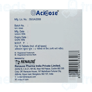 Acidose Tablet 10