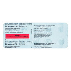 Brivanext 10 Mg Tablet 10