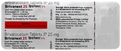 Brivanext 25 Tablet 10 Brivanext 25 Tablet 10