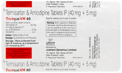 Telmijub Am 40 Tablet 15 Telmijub Am 40 Tablet 15