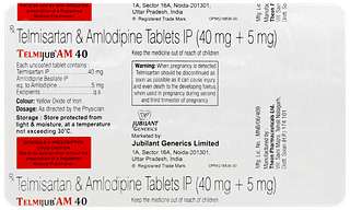 Telmijub Am 40 Tablet 15