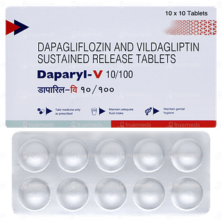 Daparyl V 10/100 Tablet 10