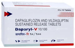 Daparyl V 10/100 Tablet 10 Daparyl V 10/100 Tablet 10