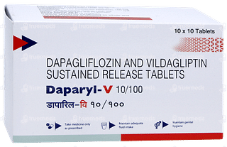 Daparyl V 10/100 Tablet 10