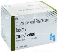 Citiliv P 500/800 Mg Tablet 10