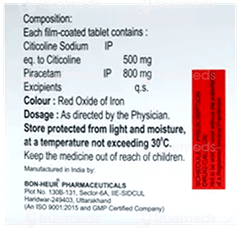 Citiliv P 500/800 Mg Tablet 10 Citiliv P 500/800 Mg Tablet 10