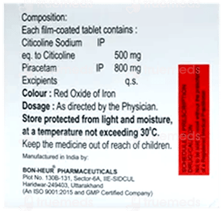 Citiliv P 500/800 Mg Tablet 10