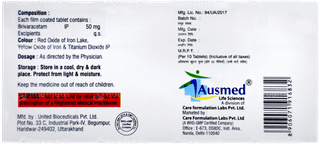 Bivogrid 50 Tablet 10
