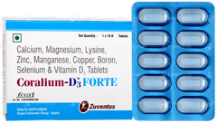 Coralium D3 Forte Tablet 10 Coralium D3 Forte Tablet 10