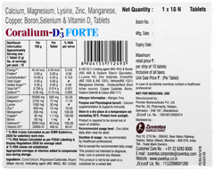 Coralium D3 Forte Tablet 10