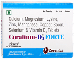 Coralium D3 Forte Tablet 10