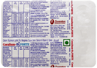 Coralium D3 Forte Tablet 10