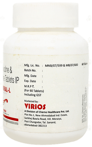 Zidoral L Tablet 60