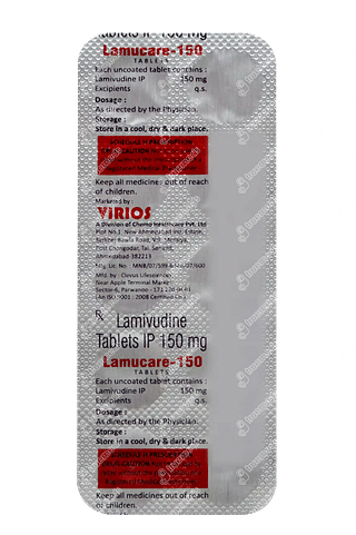 Lamucare 150 MG Tablet 10