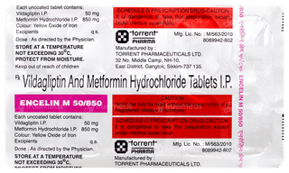 Encelin M 50/850 Tablet 10