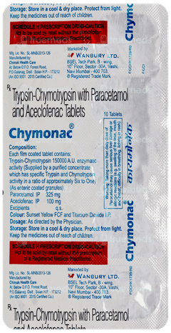 Chymonac Tablet 10