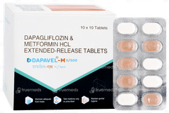 Dapavel M 5/500 Tablet 10