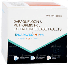 Dapavel M 5/500 Tablet 10