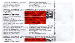 Dapavel M 5/500 Tablet 10