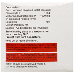 Jubiglim M 1 Forte Tablet 15