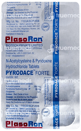 Pyrodace Forte Tablet 10