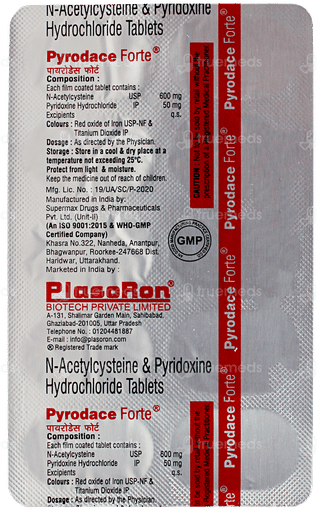 Pyrodace Forte Tablet 10