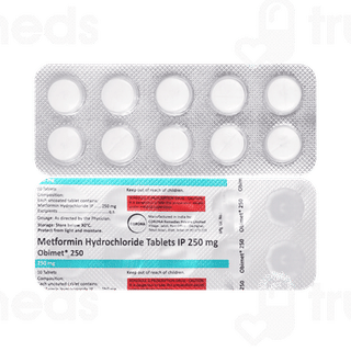 Obimet 250 Tablet 10