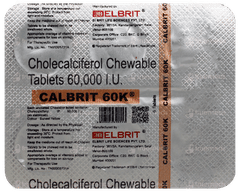Calbrit 60K Chewable Tablet 6
