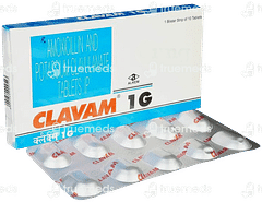 Clavam 1g Tablet 10