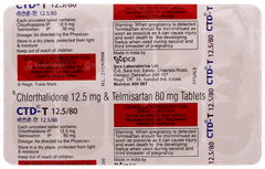 Ctd T 12.5/80 Tablet 10
