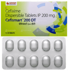 Cefismart 200 Dt Tablet 10