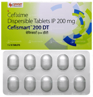 Cefismart 200 Dt Tablet 10