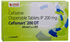 Cefismart 200 Dt Tablet 10