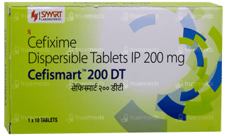 Cefismart 200 Dt Tablet 10