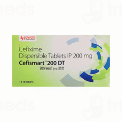 Cefismart 200 Dt Tablet 10 Cefismart 200 Dt Tablet 10